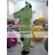 Green Colour Rhinoceros Mascot Costume For Adult