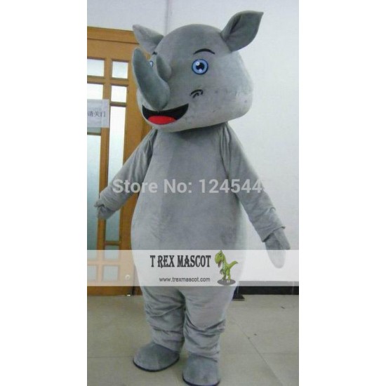 Good Version Super Soft Adult Rhinoceros Mascot Costume