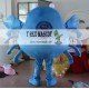 Carnival Adult Blue Crab Mascot Costume