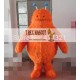 Furry Orange Bear Mascot Costume Adult Bear Mascot Costume