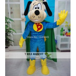 Funny And Handmade Adult Super Dog Mascot Costume