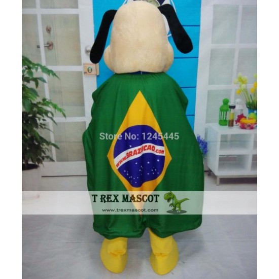 Funny And Handmade Adult Super Dog Mascot Costume