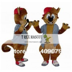 Adult Squirrel Mascot Costume