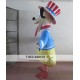 Funny Us Corn Dog Mascot Costume For Adult