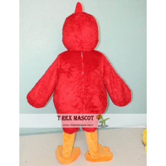 Animal Red Chicken Mascot Costume