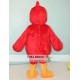 Animal Red Chicken Mascot Costume