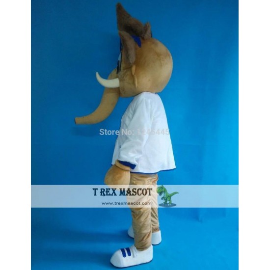 Costume With Good Ventilation Elephant Mascot Costume For Adult