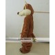 Brown Squirrel Mascot Costume for Adults 