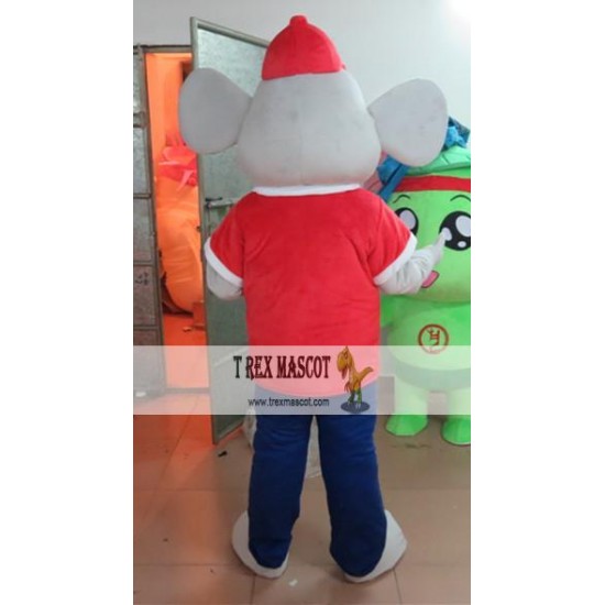 Sports Style Mouse Mascot Costume Adult Mouse Mascot