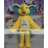 Elephant Mascot Costume Adult Yellow Elephant Costume