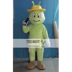 Plush Ant Mascot Costume To Worm Adult Green Ant Costume