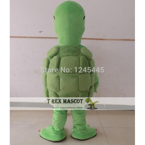 Green Sea Animal Costume Adult Sea Turtle Mascot Costume