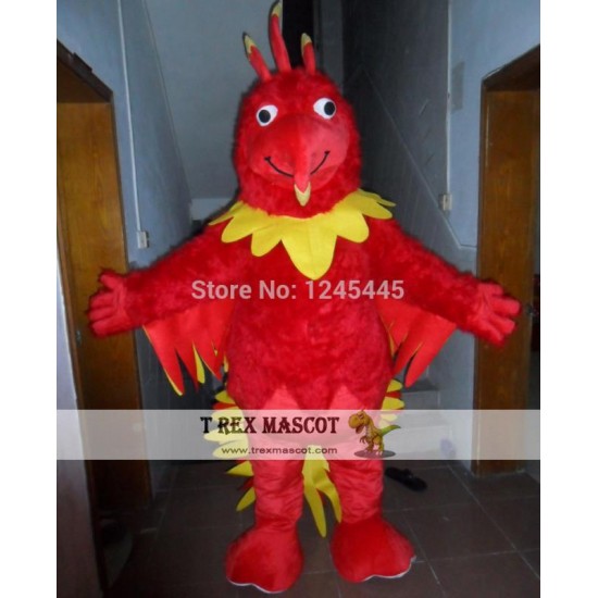 Adult Phoenix Mascot Costume Phoenix Costume