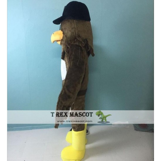 Happy Eagle Mascot Costume Adult Eagle Costume