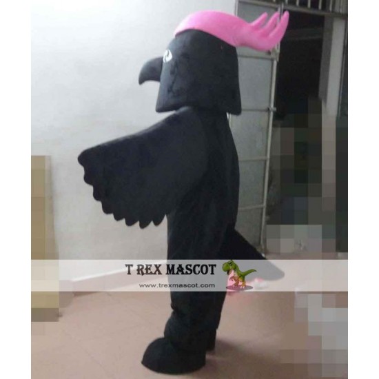 Black Bird Mascot Costume Adult Bird Costume