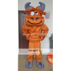 Muscle Stronge Ox Mascot Costume Adult Bull Costume