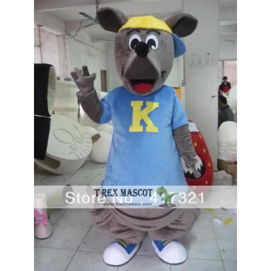 Mascot Adult Kangaroo Mascot Costume