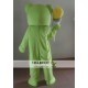 All Green Pig Mascot Costume Adult Pig Mascot