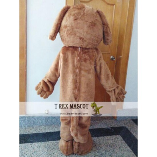 Carnival Anime Costume Adult Brown Puppy Dog Mascot Costume