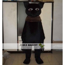 All Black Bat Mascot Costume Adult Bat Mascot