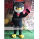 Black Owl Mascot Costume Adult Owl Costume