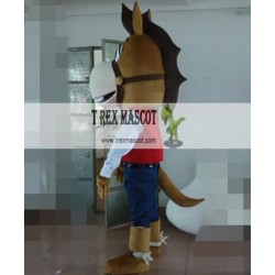 Cool Horse Mascot Costume For Adults