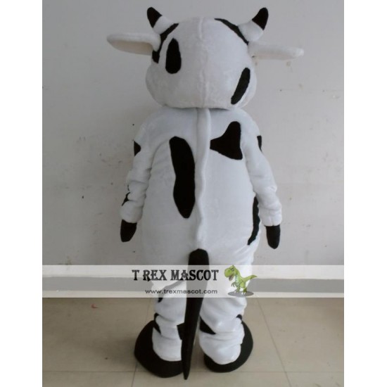 White And Black Cow Mascot Costume Adult Cow Costume