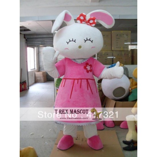 Funny Bunny Mascot Costume For Adult