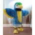 Blue Bird Mascot Costume Adult Blue Parrot Costume