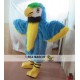 Blue Bird Mascot Costume Adult Blue Parrot Costume