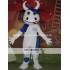 Blue And White Ox Costume Adult Ox Mascot Costume