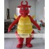 Adult Red Dragon Mascot Costume