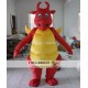 Adult Red Dragon Mascot Costume