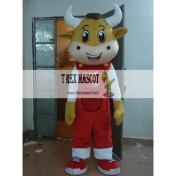 Cattle Mascot Costume Adult Cattle Costume