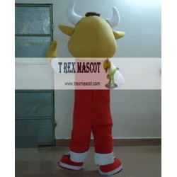 Cattle Mascot Costume Adult Cattle Costume