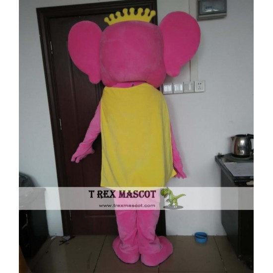 Pink Elephant Costume Elephant Mascot Elephant Mascot Costume For Adult