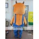 Plush Cattle Costume Adult Cow Mascot Costume