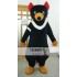 Mascot Costume Black Adult Mouse Costume