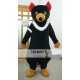 Mascot Costume Black Adult Mouse Costume