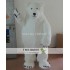 Big Furry Polar Bear Adult Mascot Costume