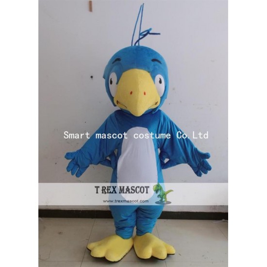 Blue Children Bird Mascot Costume Bird Costume