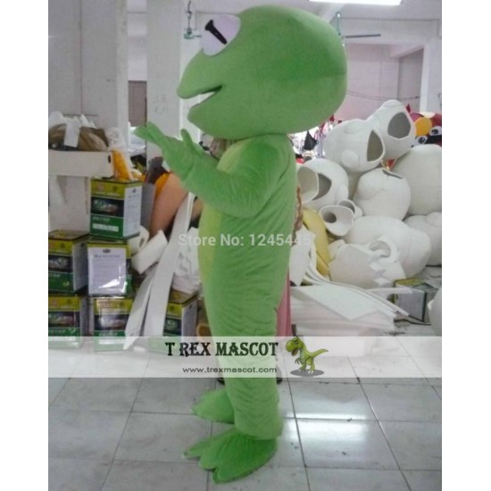 Frog Mascot For Adult Green Frog Mascot Costume