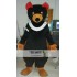 Black Mouse Mascot Costume Plush Mouse Costume