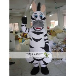 Adult Zebra Mascot Costume