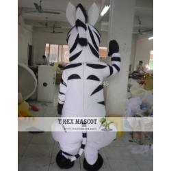 Adult Zebra Mascot Costume