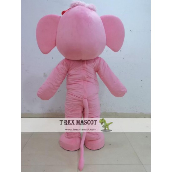 Pink Elephant Costume Adult Elephant Mascot Costume