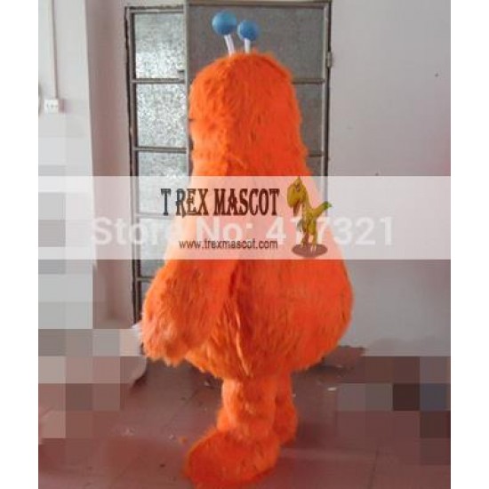 Furry Orange Bear Mascot Costume Adult Bear Mascot Costume