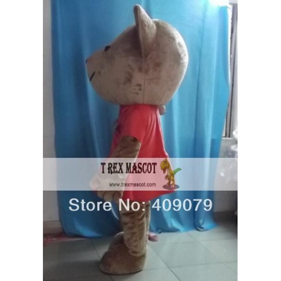 Adult Ted Bear Mascot Costume