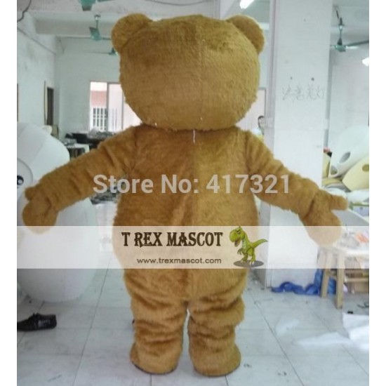 Adult Ted Costume Teddy Bear Mascot Costume