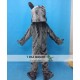 Big Dog Mascot Costume Adult Gray Dog Costume